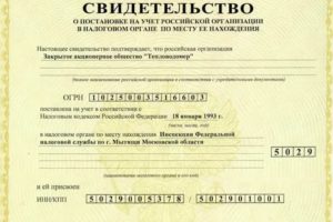 Как выглядит свидетельство инн физического лица