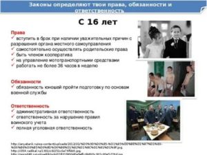 Что По Закону Можно Делать В 16 Лет