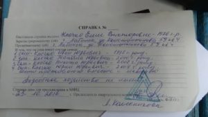 Справка о составе семьи где брать пенза