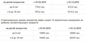 Минимальный размер алиментов в приморском крае