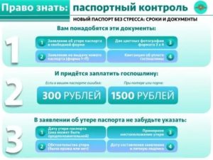 Что Делать Если Потерял Паспорт Рф Штраф Сколько